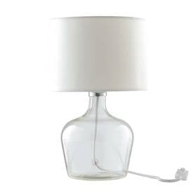 LUCE DESIGN Lampe de table E27 Hendrix 230V 37x23x23cm blanc - I-HENDRIX-L BCO