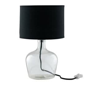 LUCE DESIGN Lampe de table E27 Hendrix 230V 37x23x23cm noir - I-HENDRIX-L NER