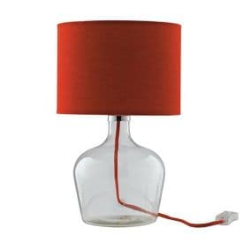 LUCE DESIGN Lampe de table E27 Hendrix 230V 37x23x23cm rouge - I-HENDRIX-L ROS