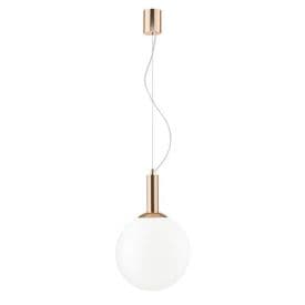 LUCE DESIGN Suspension E27 Hera 230V 160x30x46cm or - I-HERA-S30