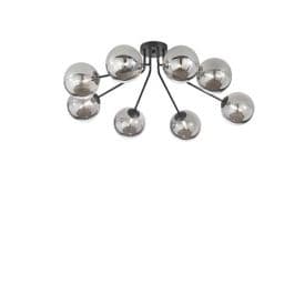 LUCE DESIGN Plafonnier G9 Honey 230V 28x88,4x80,8cm noir - I-HONEY-PL8-NER