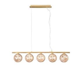 LUCE DESIGN Suspension G9 Honey 230V 166x100x15cm or - I-HONEY-SQ5