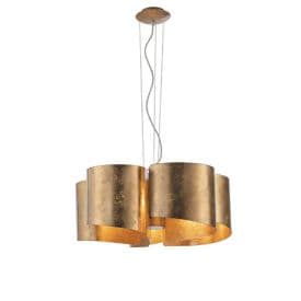 LUCE DESIGN Suspension E27 Imagine 230V 120x63x25,5cm or - I-IMAGINE-S5-ORO