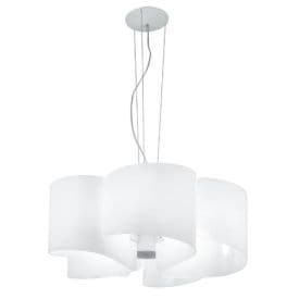 LUCE DESIGN Suspension E27 Imagine 230V 120x63x25,5cm blanc - I-IMAGINE-S5