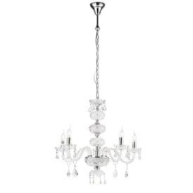 LUCE DESIGN Suspension E14 Incanto 230V 154x69x79cm chrome - I-INCANTO-5