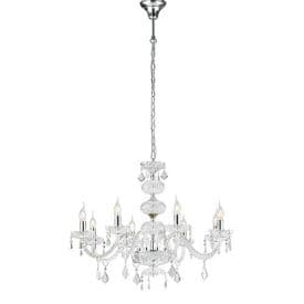 LUCE DESIGN Suspension E14 Incanto 230V 154x83x79cm chrome - I-INCANTO-8