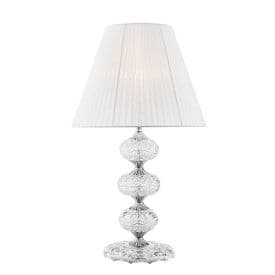 LUCE DESIGN Lampe de table E27 Incanto 230V 68x40x40cm chrome - I-INCANTO-LG1