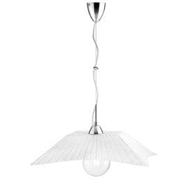 LUCE DESIGN Suspension E27 Iside 230V 120x50x11cm blanc - I-ISIDE-S45