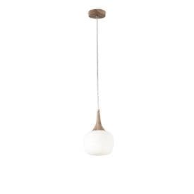 LUCE DESIGN Suspension E14 Jaipur 230V 150x17x14cm bois blanc  - I-JAIPUR-S17-BCO