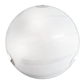 LUCE DESIGN Plafonnier E27 Kuna 230V 50x50x7cm blanc - I-KUNA-PL50