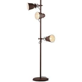 LUCE DESIGN Lampadaire E27 Legend 230V 166x50x50cm bronze - I-LEGEND-PT3 BRO