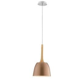 LUCE DESIGN Suspension E27 Livingston 230V 160x22x37,3cm or - I-LIVINGSTON-S22