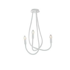 LUCE DESIGN Plafonnier E14 Lover triple 230V 150x120x120cm blanc - I-LOVER-3-BCO