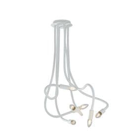 LUCE DESIGN Plafonnier E14 Lover sextuple 230V 150x120x120cm blanc - I-LOVER-6-BCO