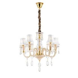 LUCE DESIGN Suspension E14 Monet 230V 128x63x58cm or - I-MONET-5