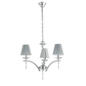 LUCE DESIGN Suspension E14 Orchestra 230V 105x60x50cm chrome - I-ORCHESTRA-3