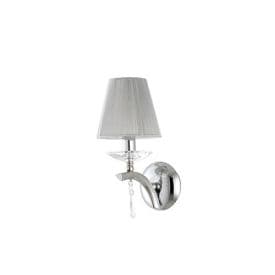 LUCE DESIGN Applique E14 Orchestra 230V 35x22x22cm chrome - I-ORCHESTRA-AP1