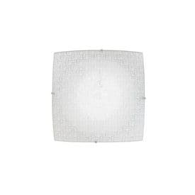 LUCE DESIGN Plafonnier LED Pamela 230V 24W 2740lm 4000K 40x40x8cm blanc - I-PAMELA-PL40