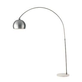 LUCE DESIGN Lampadaire E27 Plaza 230V 205x35x152cm nickel - I-PLAZA-PT NIK