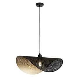 LUCE DESIGN Suspension E27 Rhei-Dot 230V 150x60x33cm noir - I-RHEI-DOT-S60