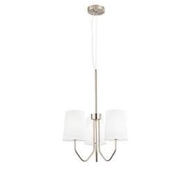 LUCE DESIGN Suspension E14 Sally 230V Ø50x150cm nickel - I-SALLY-3-NIK