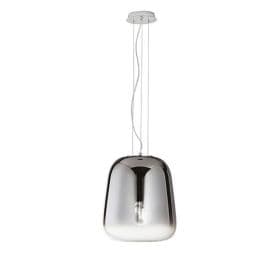 LUCE DESIGN Suspension E27 Smoke 230V 150x34x38,7cm gris - I-SMOKE-S35