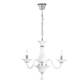 LUCE DESIGN Suspension E14 Soffio 230V 120x66x50cm blanc - I-SOFFIO-3