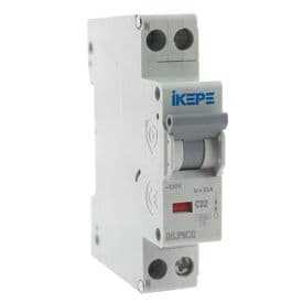 IKEPE Disjoncteur 32A Ph+N courbe C 4.5kA 230V