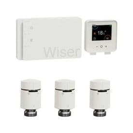 SCHNEIDER Wiser Kit thermostat connecté pour chaudière On/OFF et Opentherm Génération 2 - SCHKITCCTFR6901G2