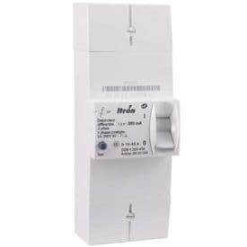 ITRON Disjoncteur d'abonné monophasé 15/45A 500mA différentiel instantané - 400016