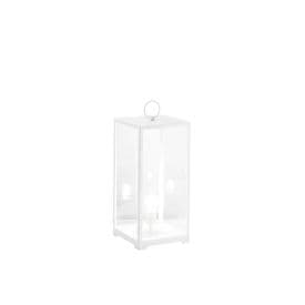 INTEC Lampe à poser extérieure E27 Mirage 230V 53x25x25cm blanc - LANT-MIRAGE-L1-BCO