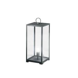 INTEC Lampe à poser extérieure E27 Mirage 230V 53x25x25cm anthracite - LANT-MIRAGE-L1