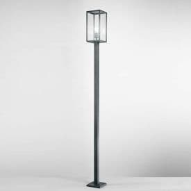 INTEC Lampadaire d'éclairage extérieur E27 Mirage 230V 199,5x17x17cm anthracite - LANT-MIRAGE-P200