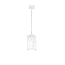 INTEC Suspension E27 Mirage 230V 90x13x26cm blanc - LANT-MIRAGE-S1-BCO