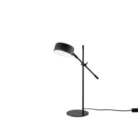 LUCE DESIGN Lampe de table E14 Eiffel 230V 59,5x42x42cm noir - LDT-EIFFEL-NER