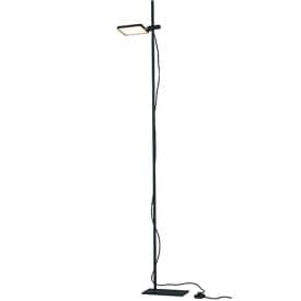 LUCE DESIGN Lampadaire LED Book 230V 18W 1820lm 3200K 182x25x16cm noir - LED-BOOK-PT-NERO