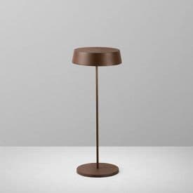 INTEC Lampe de table extérieure LED sur batterie Cocktail 230V 2,2W dimmable 192lm 3000K 29,5x12x12cm IP54 bronze - LED-COCKTAIL-BRO