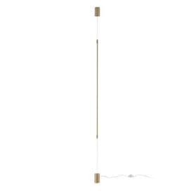 LUCE DESIGN Lampadaire LED Gravity 230V 15W 1728lm CCT 120x6x6cm or - LED-GRAVITY-PT-ORO