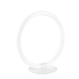 LUCE DESIGN Lampe de table LED Halo 230V 20W 2900lm 4000K Ø36x36,5cm blanc - LED-HALO-L