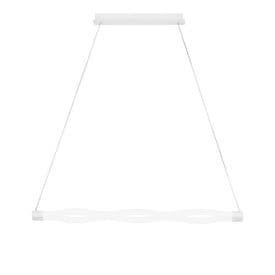 LUCE DESIGN Suspension LED Heaven 230V 40W 5800lm 4000K 150x102x15cm blanc - LED-HEAVEN-S102