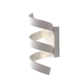 LUCE DESIGN Applique LED Helix 230V 9W 720lm 3000K 26x10x13,5cm blanc argent  - LED-HELIX-AP3C BCO