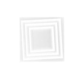 LUCE DESIGN Plafonnier LED Hypnotic 230V 74W 7260lm CCT 47x47x5,5cm blanc - LED-HYPNOTIC-PL50