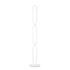 LUCE DESIGN Lampadaire LED Infinity 230V 30W 2700lm 4000K 135x12x12cm blanc - LED-INFINITY-PT