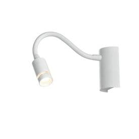 LUCE DESIGN Plafonnier LED Kepler 230V 3W 220lm 3000K 9x32x6cm blanc - LED-KEPLER-BCO