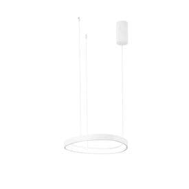 LUCE DESIGN Suspension LED Klapton 230V 40W 6160lm CCT 150x45x3,5cm blanc - LED-KLAPTON-S45-BCO