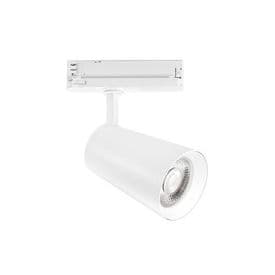 INTEC Projecteur pour rail LED Kone 230V 42W 4230lm 3000K 24,5x15x10cm blanc - LED-KONE-W-42C