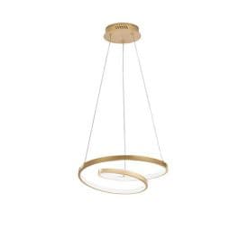 LUCE DESIGN Suspension LED Lieve 230V 30W 4000lm CCT Ø40x150cm or - LED-LIEVE-S-ORO