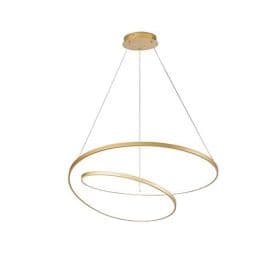 LUCE DESIGN Suspension LED Lieve 230V 60W 8000lm CCT Ø80x150cm or - LED-LIEVE-S80-ORO