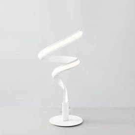 LUCE DESIGN Lampe de table LED Mystral 230V 15W 1800lm 4000K 49x24x18cm blanc - LED-MYSTRAL-L