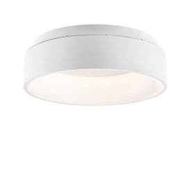 LUCE DESIGN Plafonnier LED Noah 230V 40W 5600lm CCT Ø45x45cm blanc - LED-NOAH-PL45-BCO